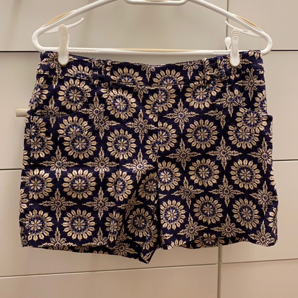 Anthropologie Patterned Shorts